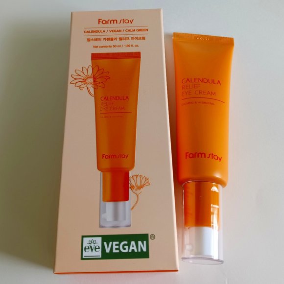 CALENDULA Relief Eye Cream w/ Pump - 50 mlMade in Korea